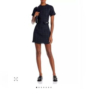 Aqua - Sparkle Tweed Dress XL (10 -12)